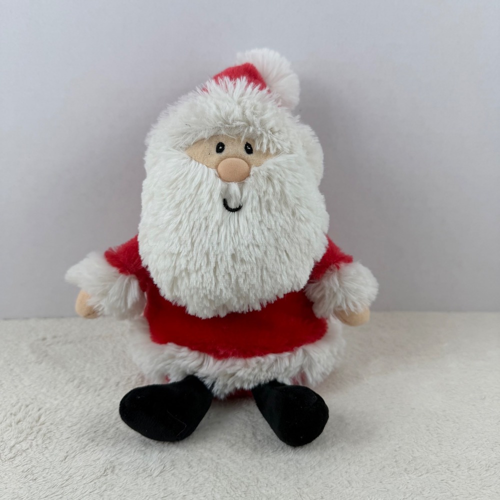 GUND Santy Claus Plush Stuffed Toy Red White Christmas Holiday Santa